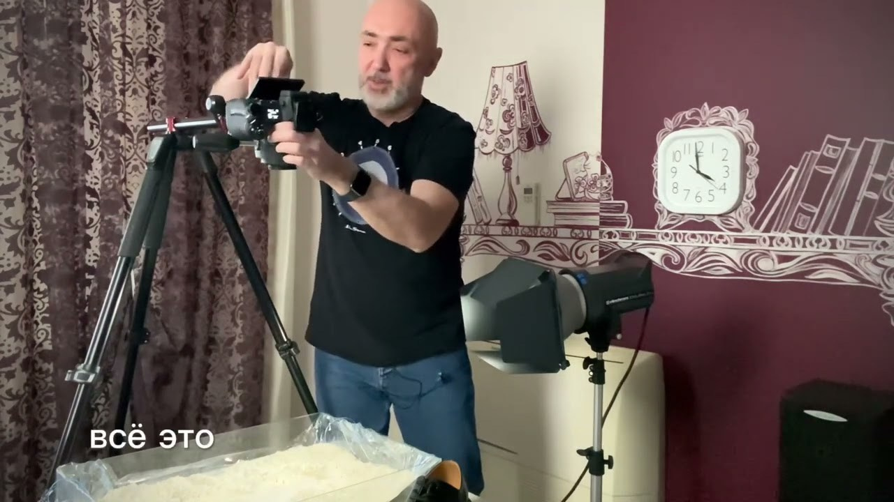 Видео. Фотограф — Рустам Бикулов. Коммерческая фотография, фуд-фотография