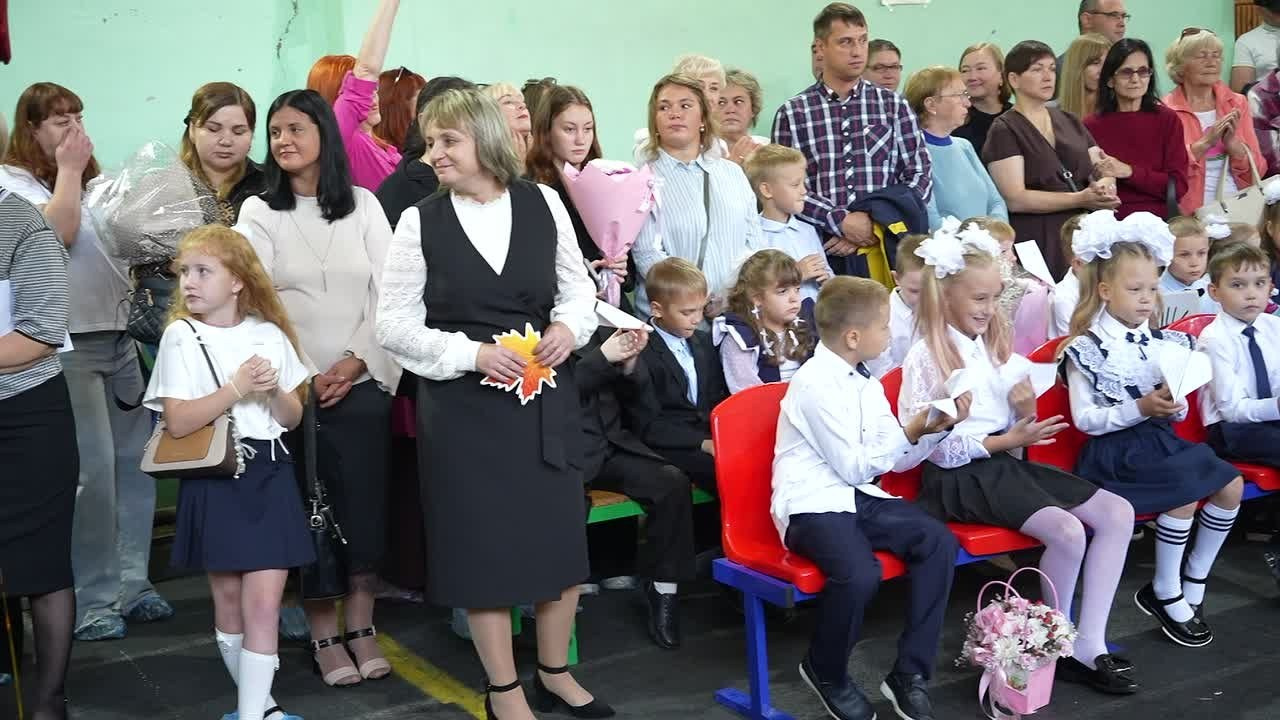 2026 1 Сентября Школа 36 Рыбинск торжественная линейка
