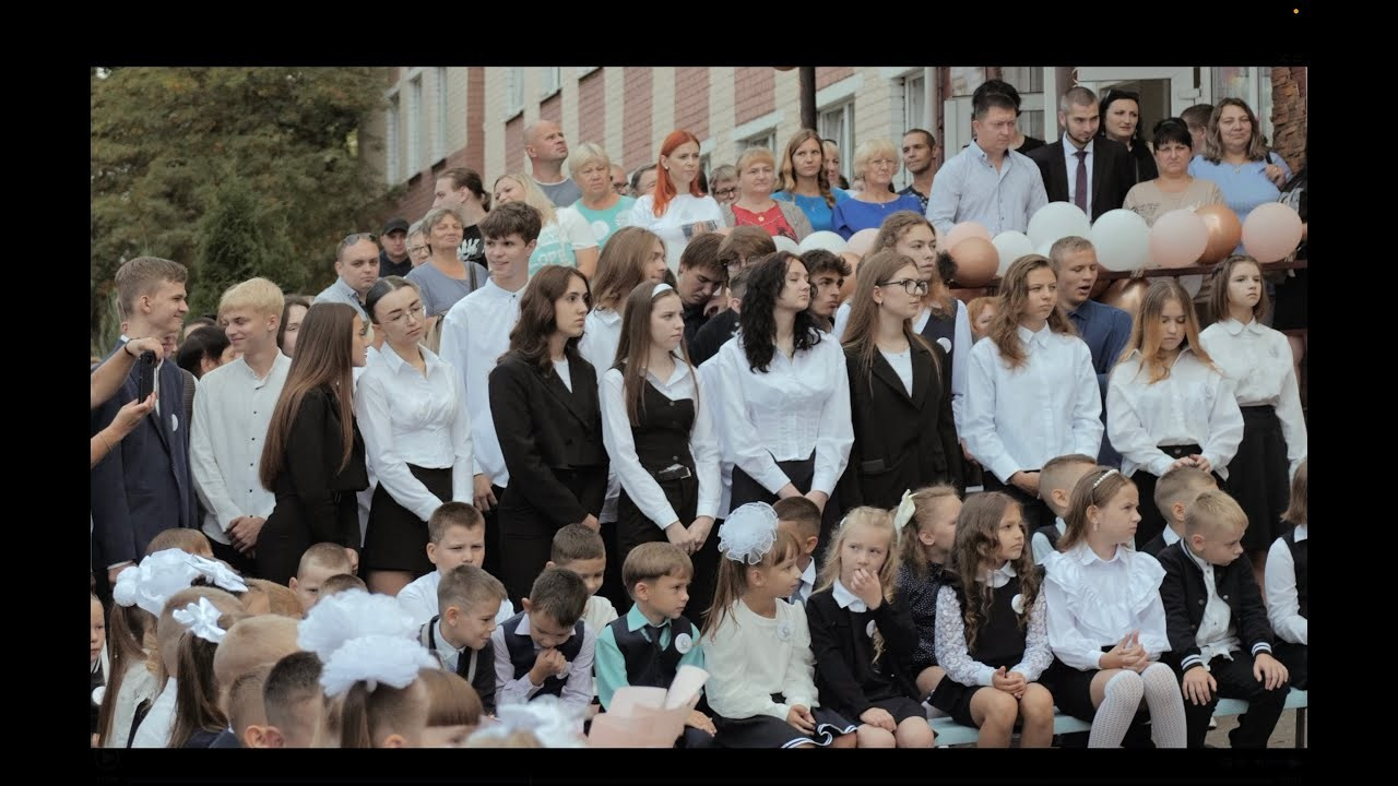 1 сентября (линейка). Фотограф/видеомейкер в Минске, Москве, Витебске, видеосьемка