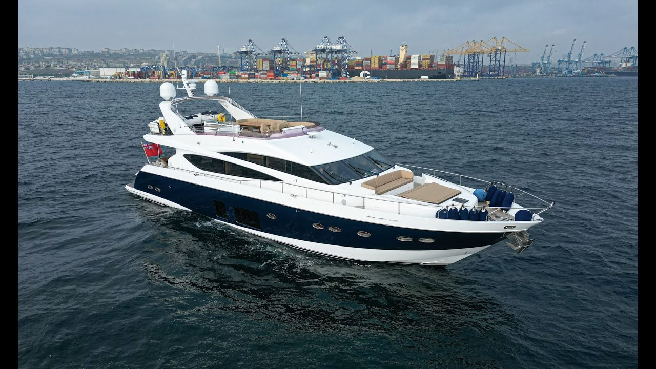 Princess 85 Tanazar. Яхтенный фотограф в Санкт-Петербурге Алексей Глухов