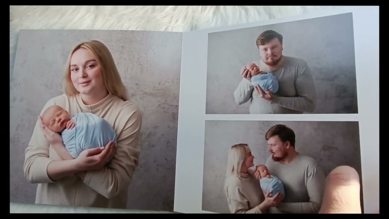 Примеры фотокниг. Фотограф новорождённых Анапа Елена Кушнарь