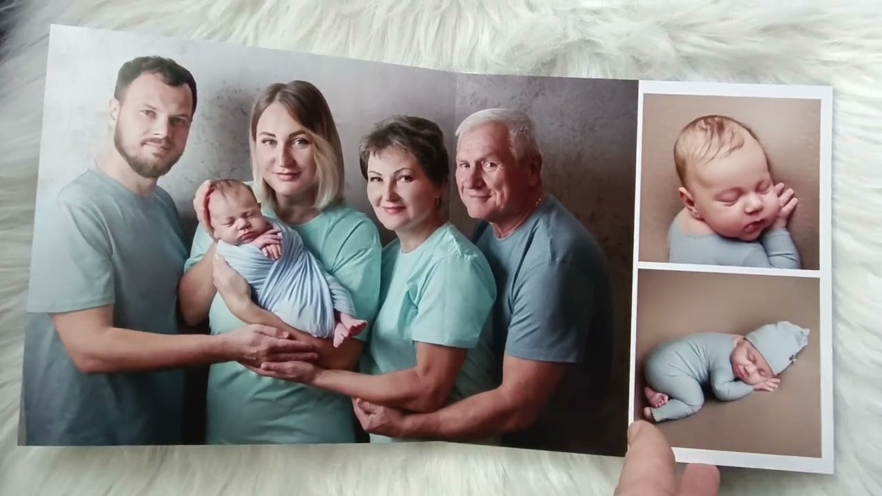 Примеры фотокниг. Фотограф новорождённых Анапа Елена Кушнарь