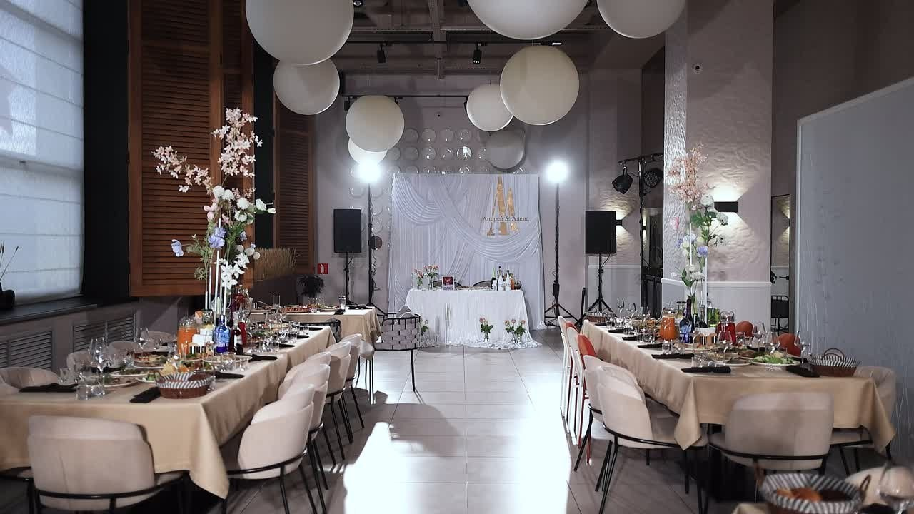 Видеосьемка свадебных банкетов. Свадебный видеограф AlexFilms в Воронеже и по всей России