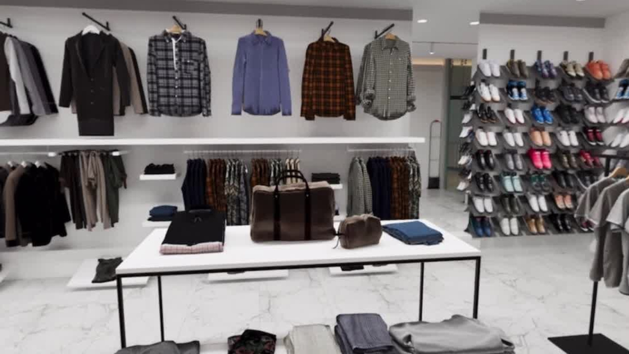 Магазин одежды «UBA». Мансур Гусейнов дизайнер интерьеров г. Махачкала