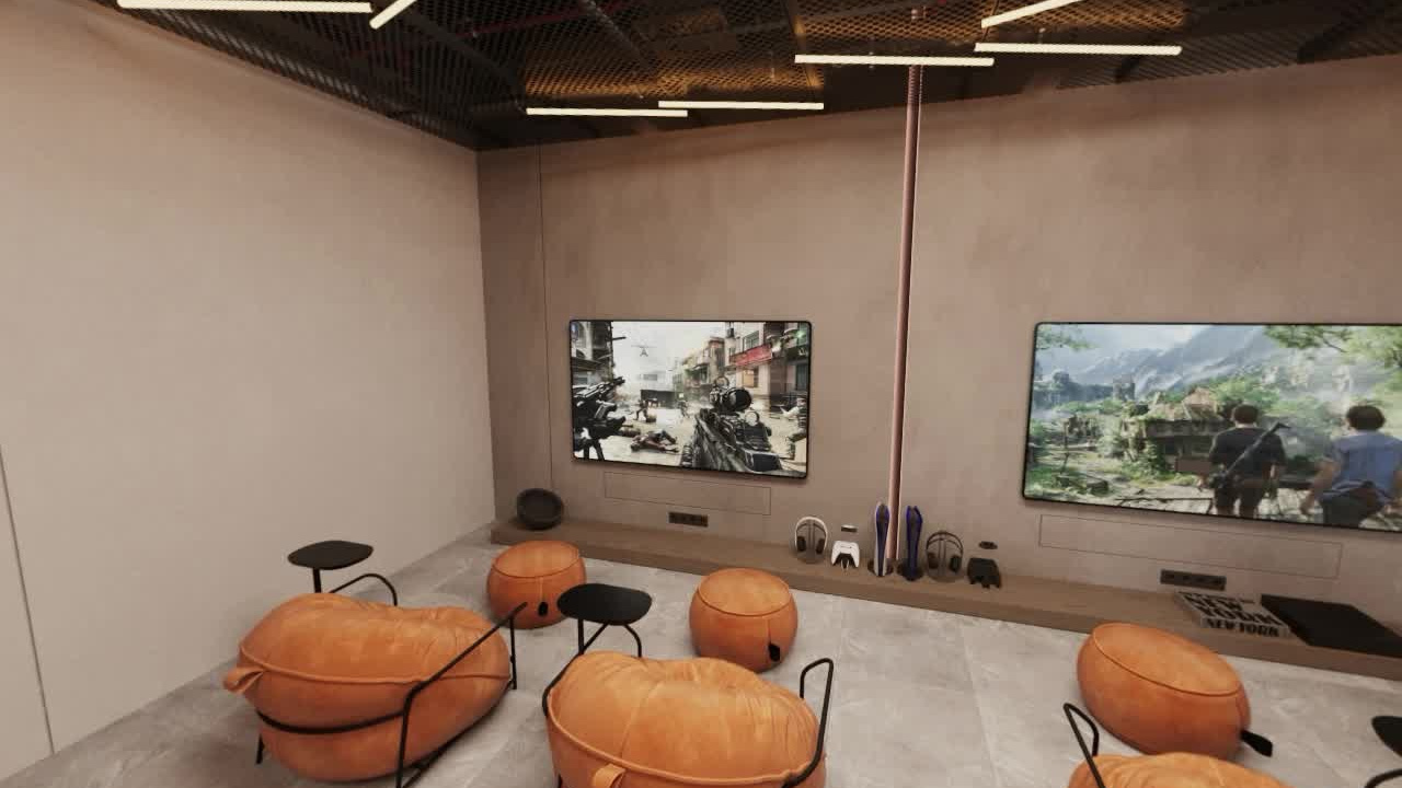 Компьютерный клуб «MONO». Мансур Гусейнов дизайнер интерьеров г. Махачкала