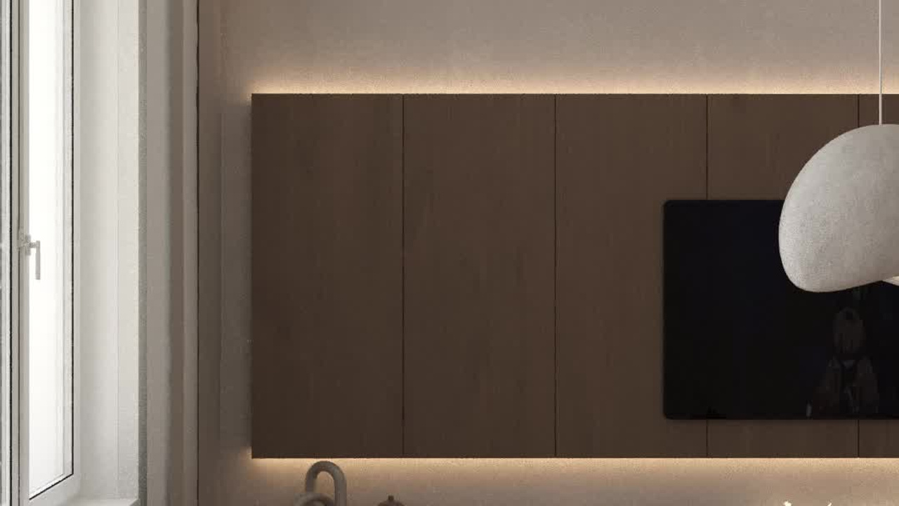 Интерьер частного дома в стиле «Балийский минимализм». Мансур Гусейнов дизайнер интерьеров г. Махачкала