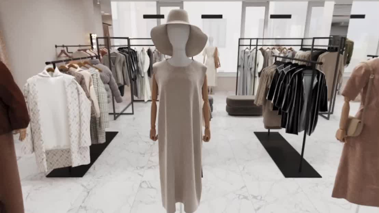 Магазин одежды «UBA». Мансур Гусейнов дизайнер интерьеров г. Махачкала