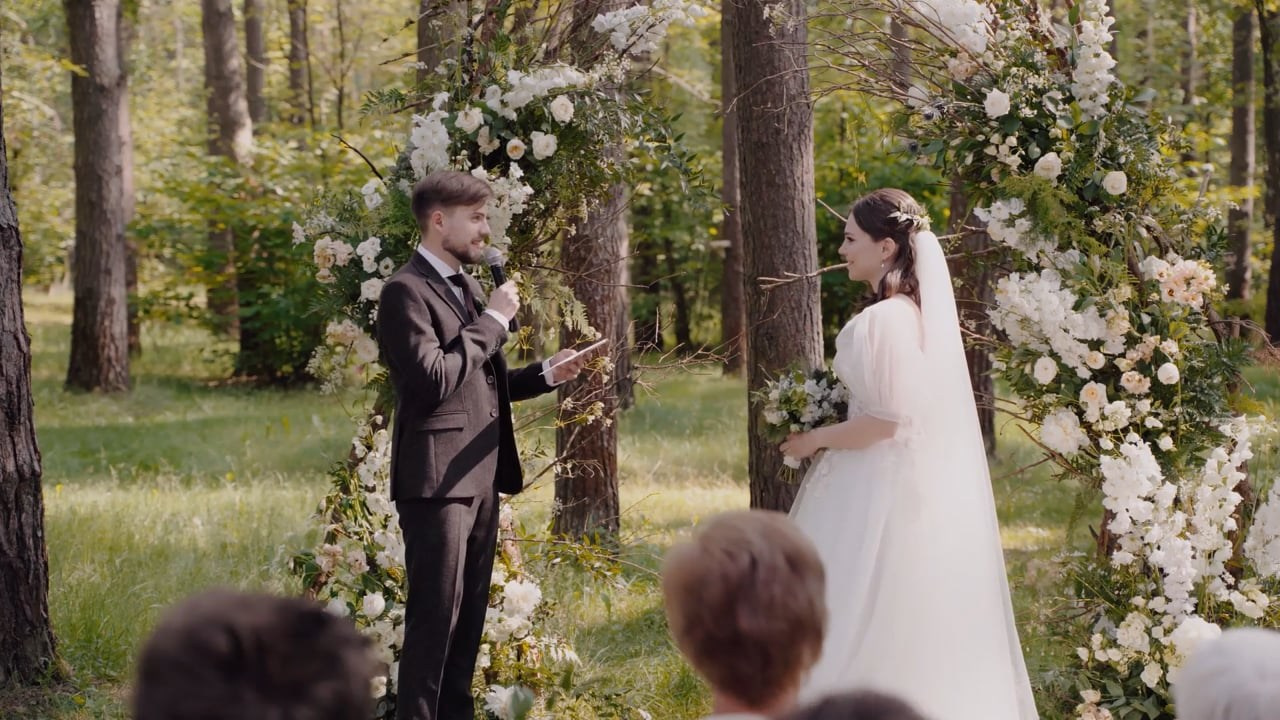 Свадьба на природе. Свадебное фото и видео Москва Кристина Музыка