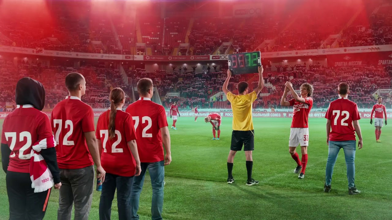 ФК Спартак Москва. Creative photographer Denis Klero