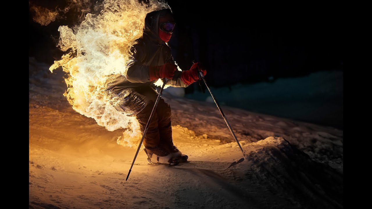 Burning Mogul. Creative photographer Denis Klero