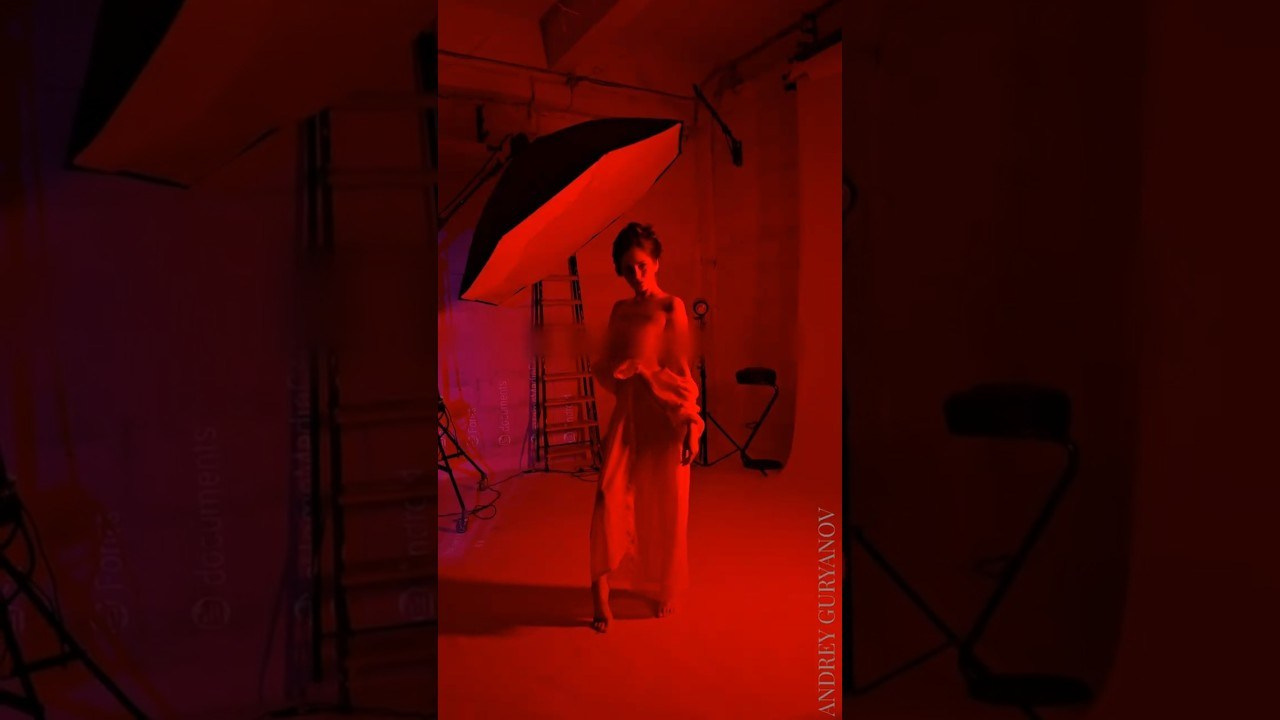 BACKSTAGE. Photographer, director Andrey Guryanov