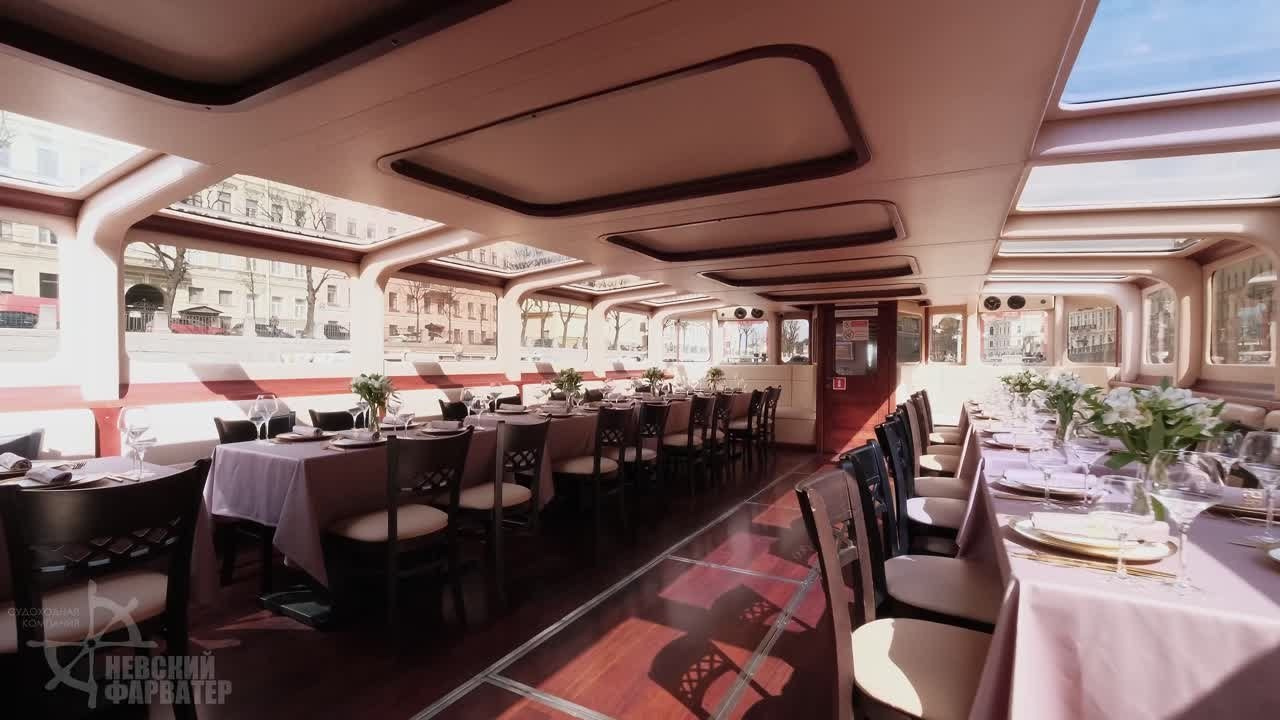 Теплоходы «Невский фарватер». Интерьерный фотограф и видеограф в Санкт-Петербурге Вадим Балбашевский