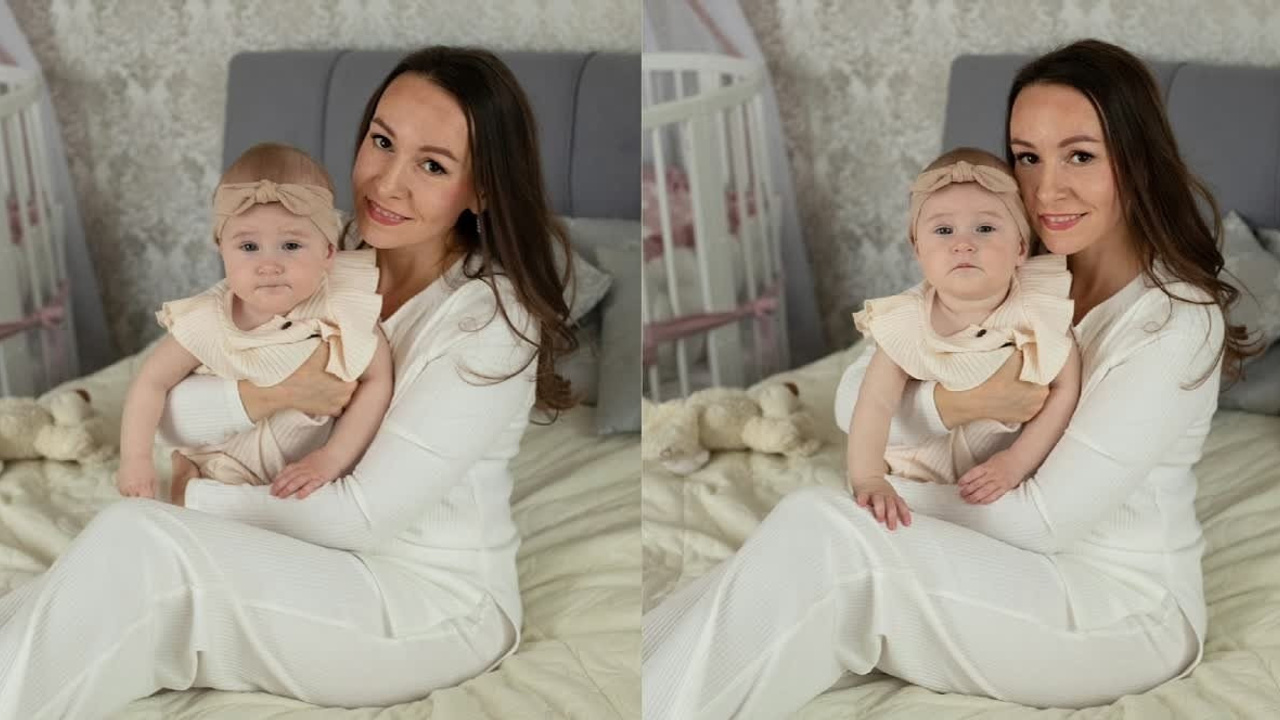 Мама и малыш. Фотограф новорожденных в Екатеринбурге Татьяна Продан