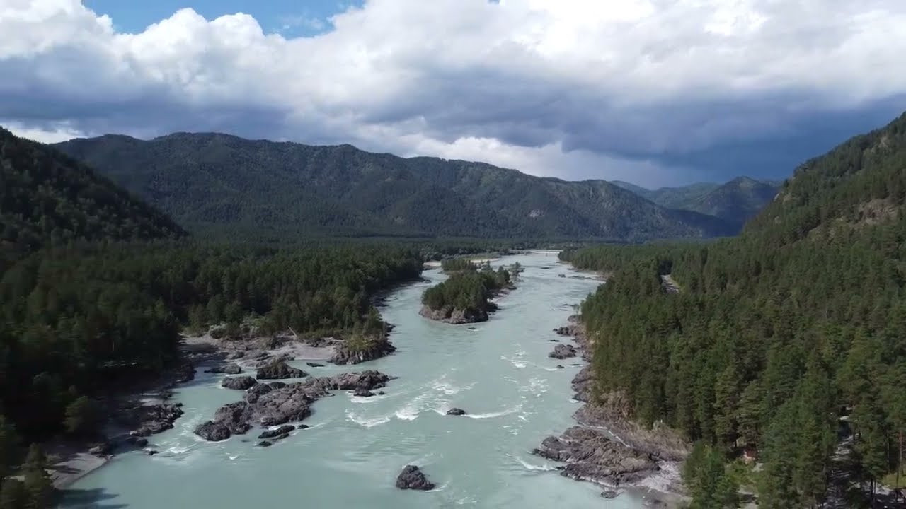 База Благодать, река Куюм, остров Кедровый
