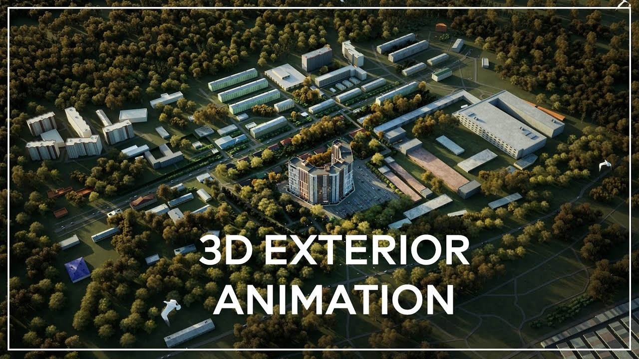 ЖК Чехов, Воронеж. 3D визуализация интерьеров, экстерьеров и архитектуры в Санкт-Петербурге