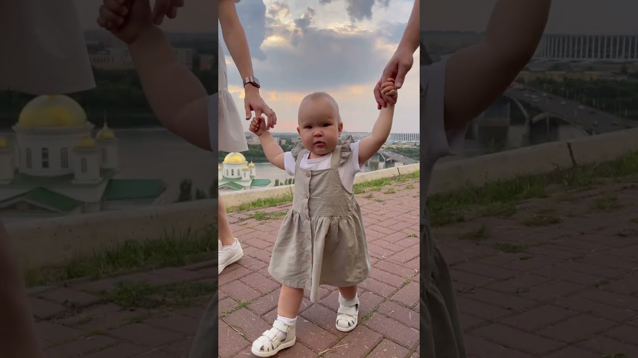 Прогулочная фотосессия Кати, Леши и Маши. Семейный и портретный фотограф Нижний Новгород