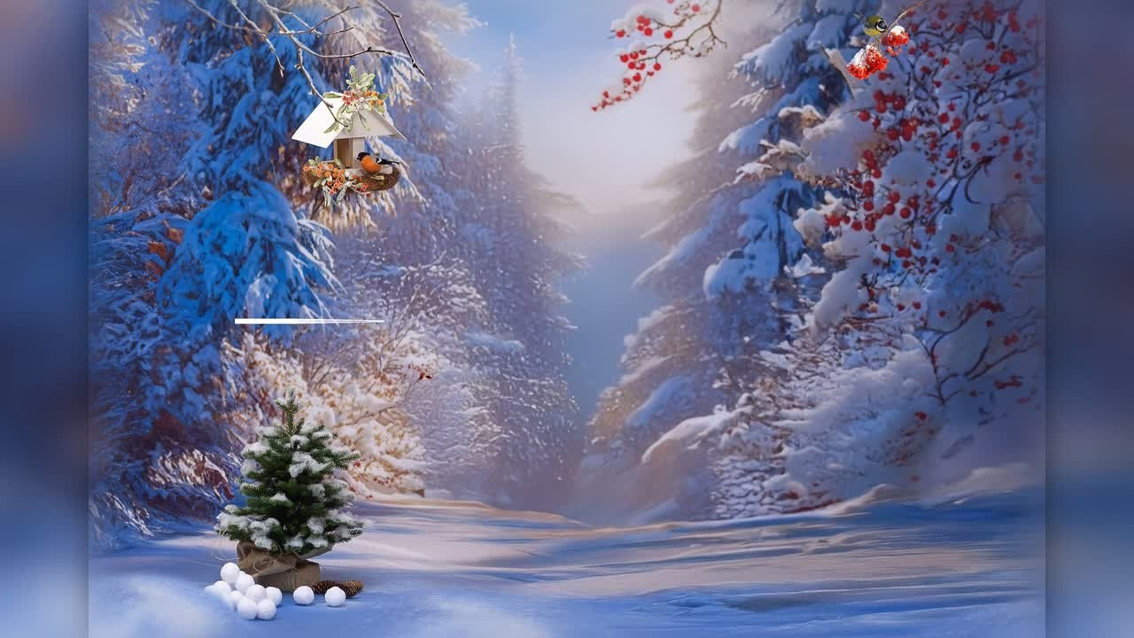 Зимняя сказка. Фотостудия «Ай-Би-эН»