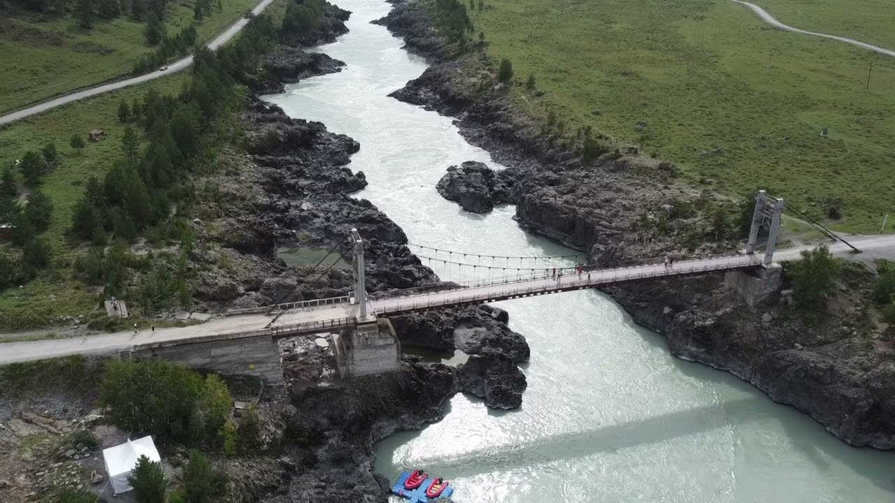 Ороктойский мост. Самое глубокое место Катуни. Фотограф-документалист Мария Осокина