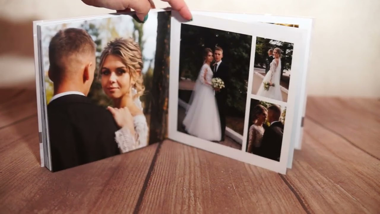 Обзор свадбеной фотокниги. Ольга Плаксина фотограф в Саратове