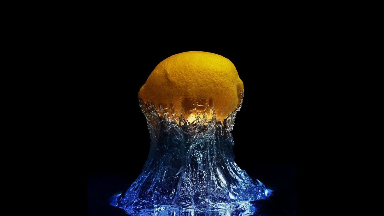 Съёмка фруктов воде. Предметный фотограф в Москве Виктория Климашина