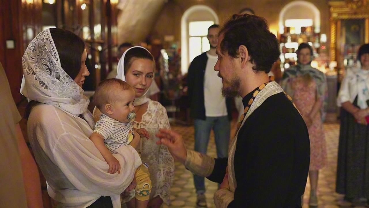 Крещение в Храме Пресвятой Богородицы в Образцово