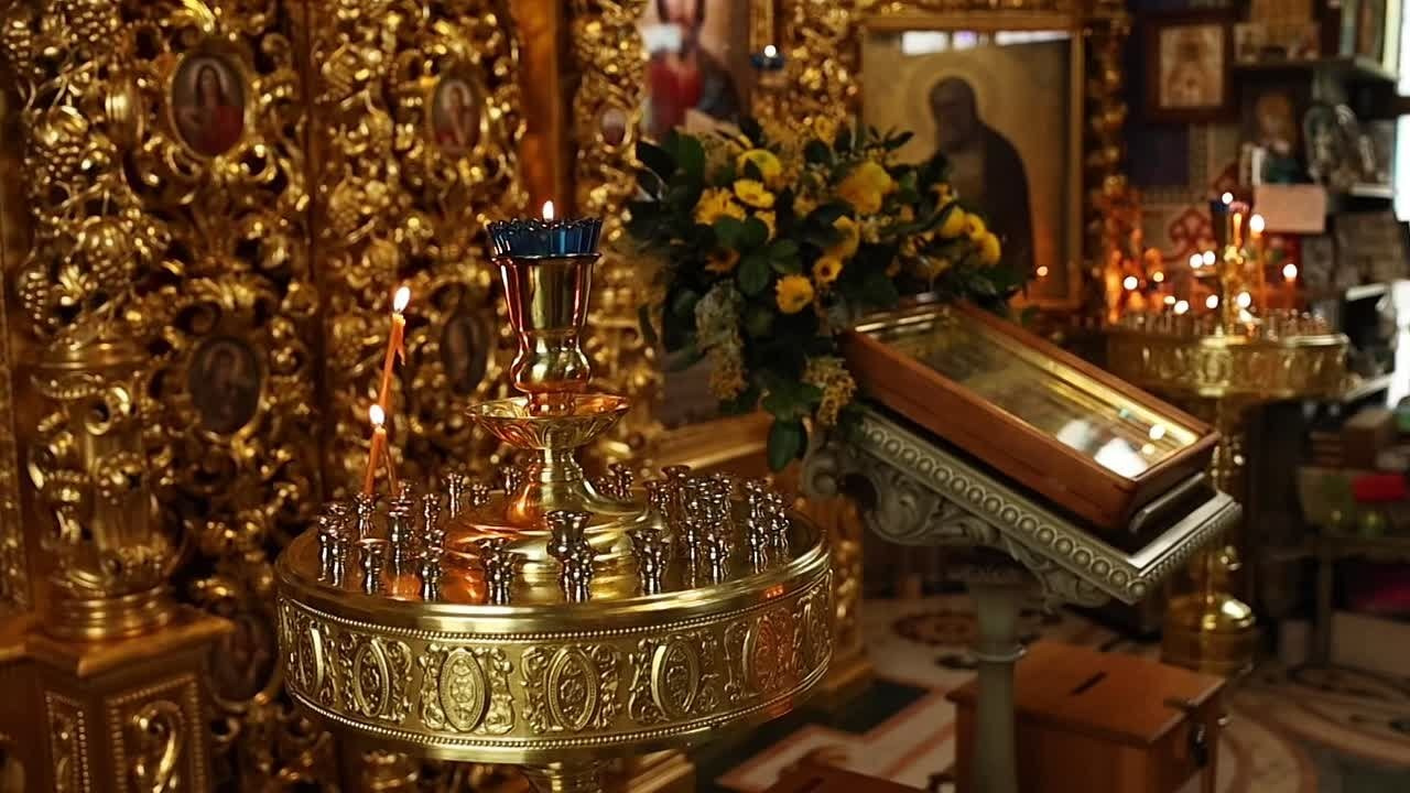 Крещение Ивана в часовне Серафима Саровского