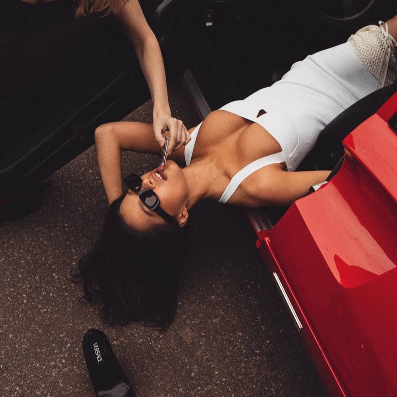 Sports car. Fashion & Boudoir photographer Diana Ageeva