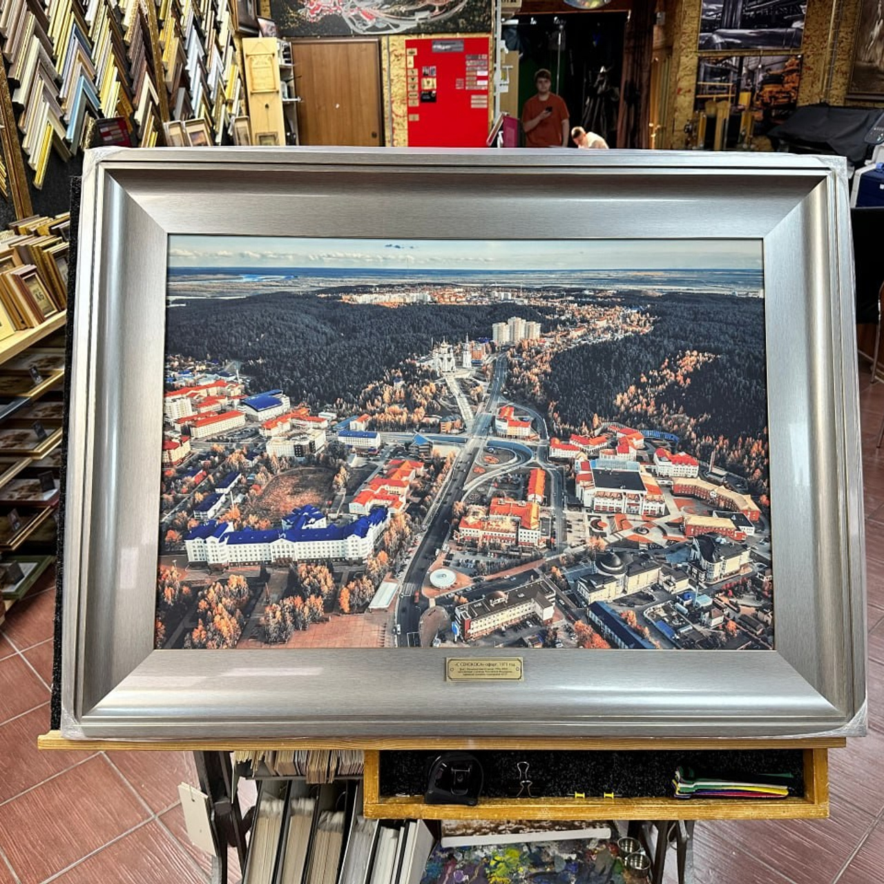 Багетное оформление любых типов работ. ГРАНДФОТО.РФ