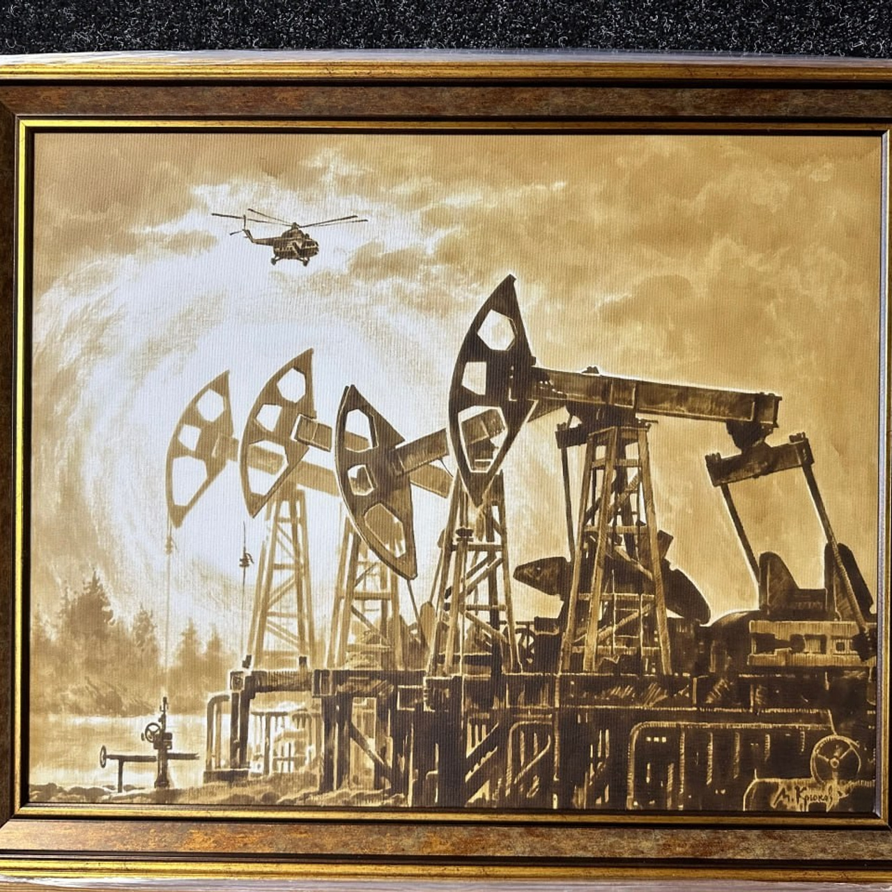 Багетное оформление любых типов работ. ГРАНДФОТО.РФ