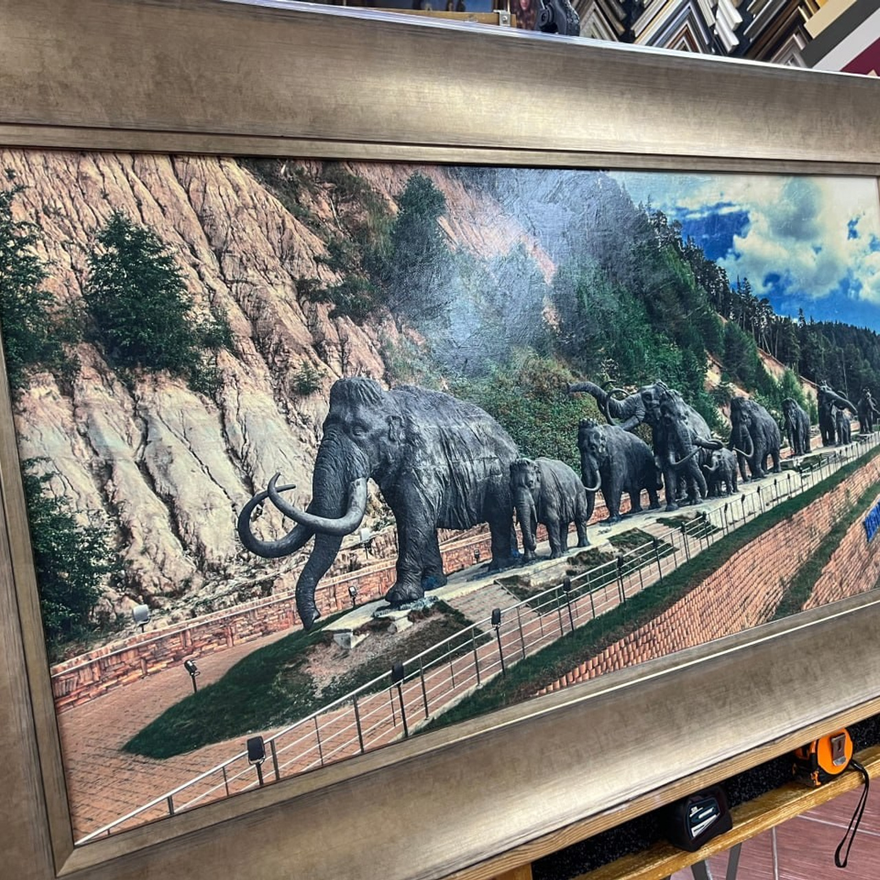 Багетное оформление любых типов работ. ГРАНДФОТО.РФ