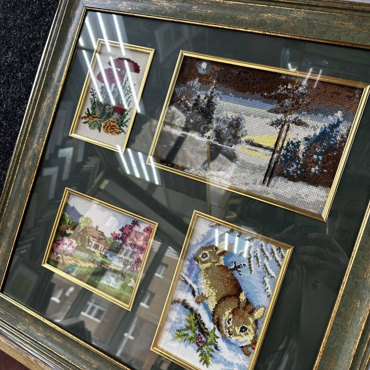 Багетное оформление любых типов работ. ГРАНДФОТО.РФ