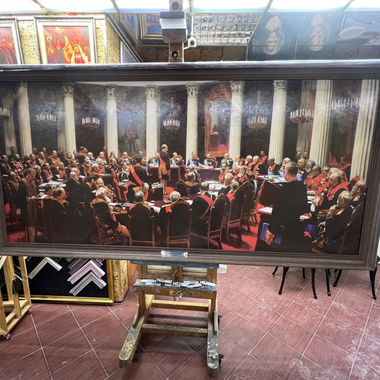 Багетное оформление любых типов работ. ГРАНДФОТО.РФ