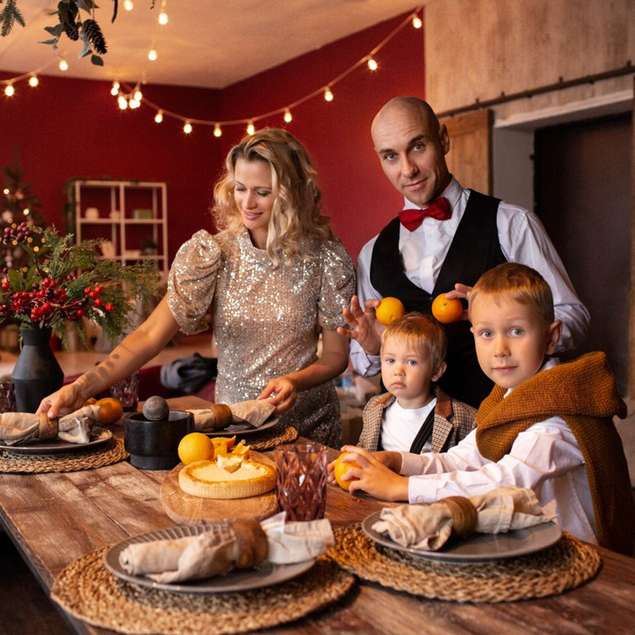 Съёмка в интерьерной студии