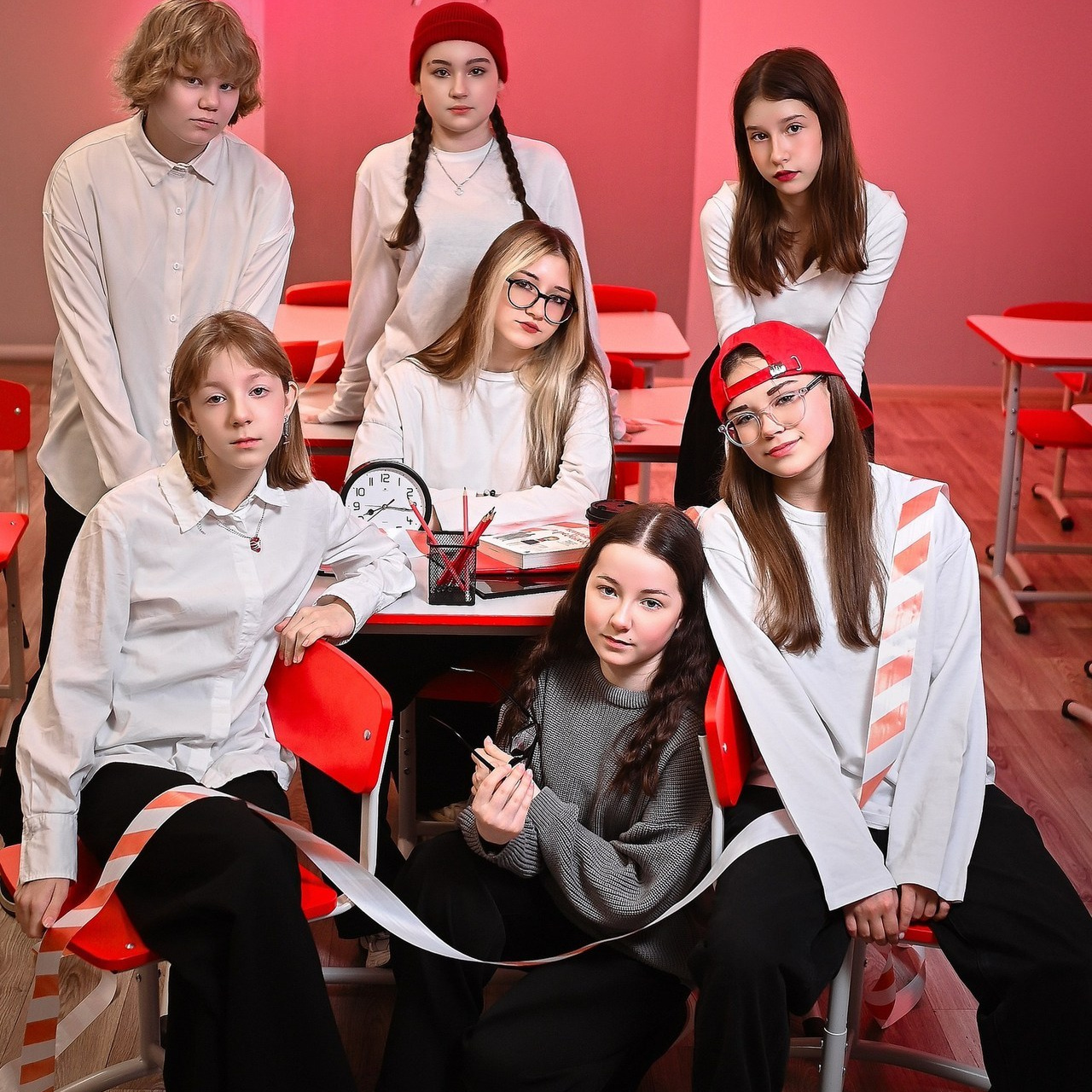 Школьный фотограф Надежда Шамрай, креативные альбомы