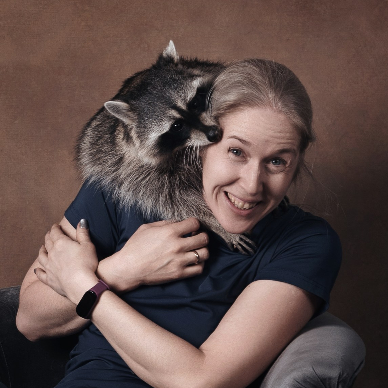 Енот. Фотографы в Орле Шестопаловы Юлия и Юрий