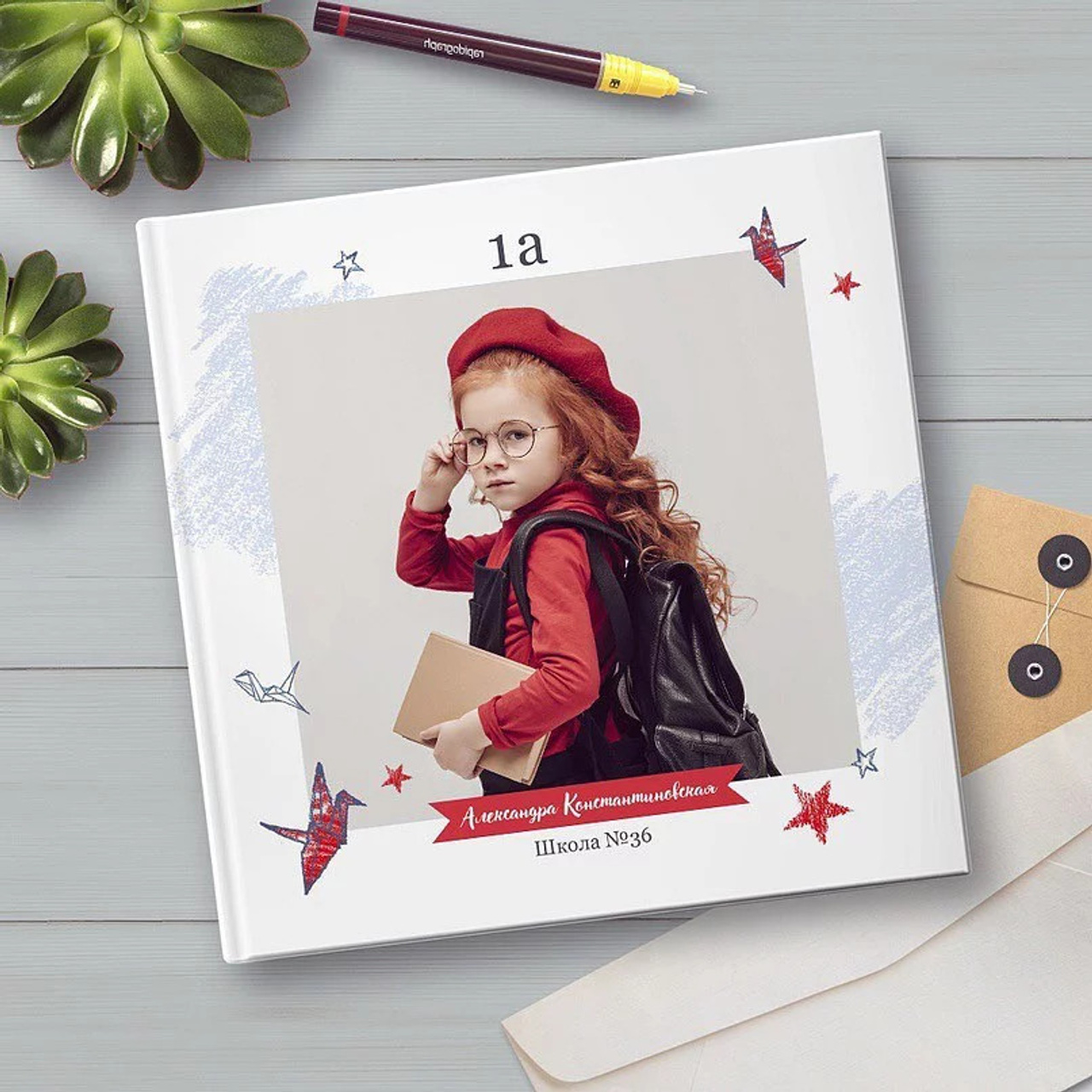 Дизайн «Красный журавлик» mirramian.art