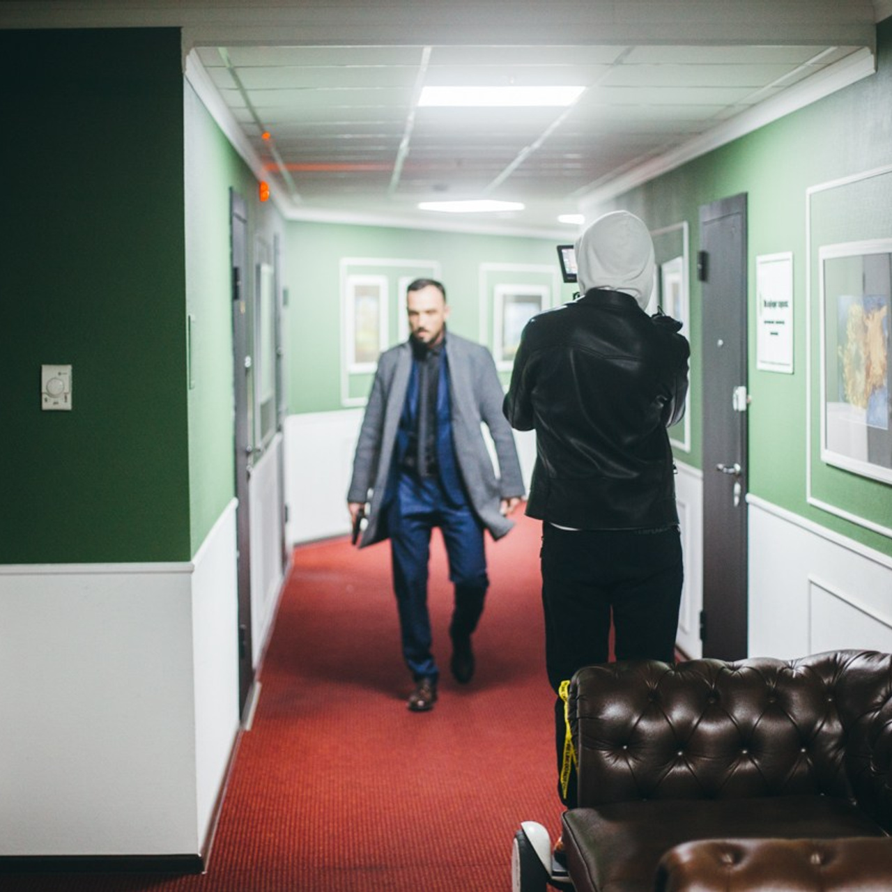 Бэкстейдж съемка рекламы