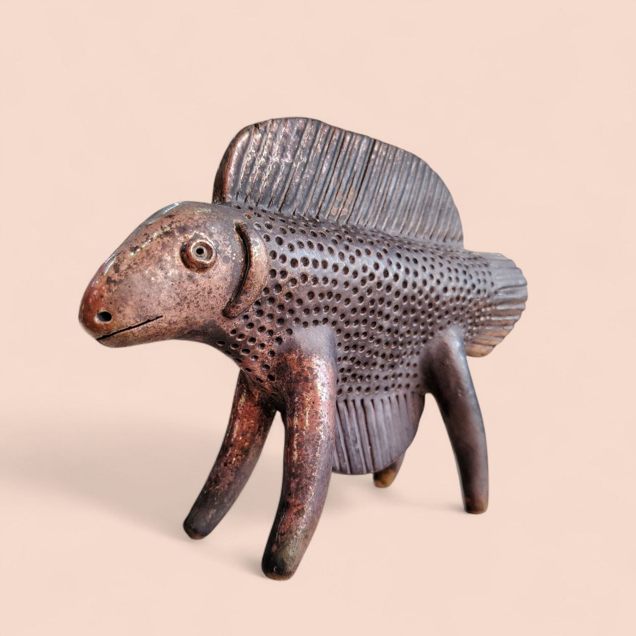 Осознанная рыба 21 см. Мстинская Гончарня