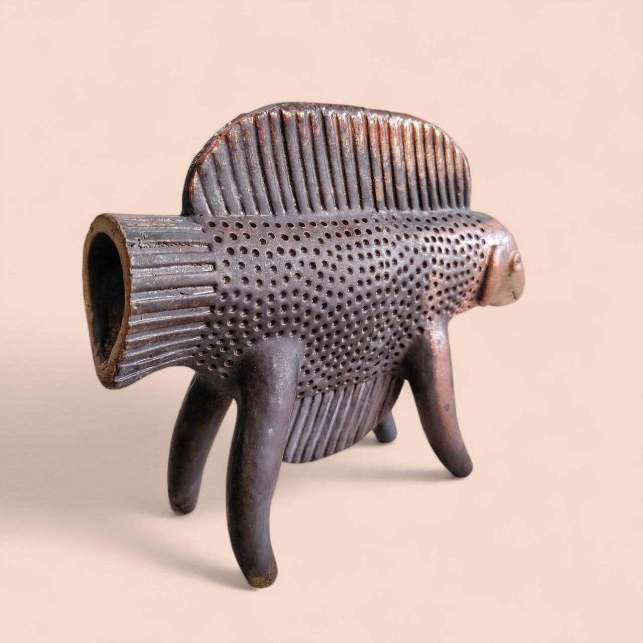 Осознанная рыба 21 см. Мстинская Гончарня