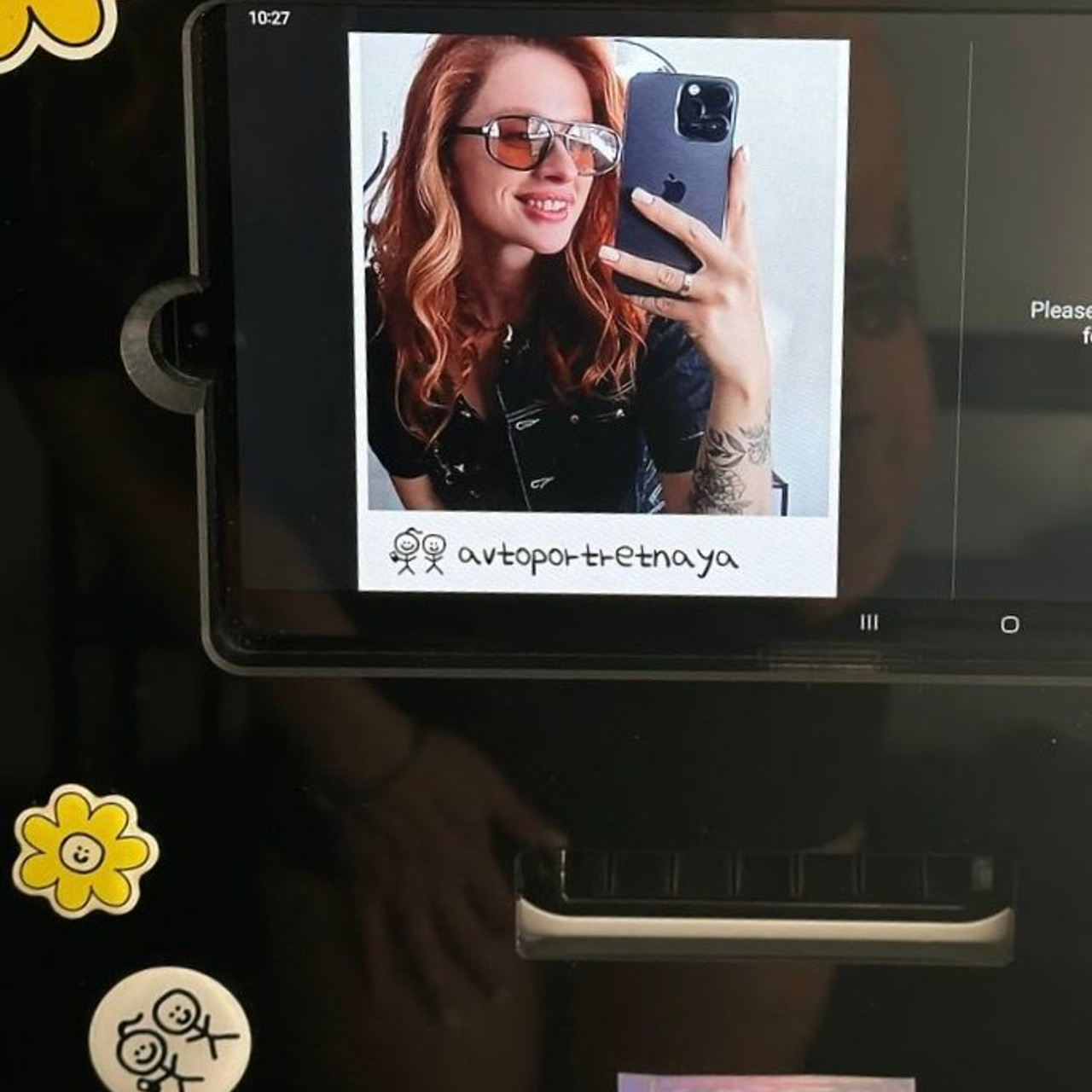 Чековая фотобудка. Self-portrait studio in Samara