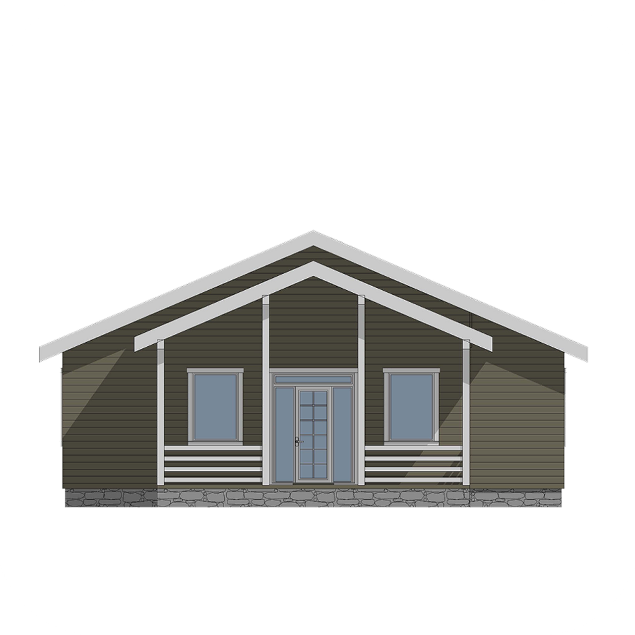 Long house. С. Строй | Строительство каркасных домов, бань и мангальных зон под ключ. Фиксированная смета. Москва и МО