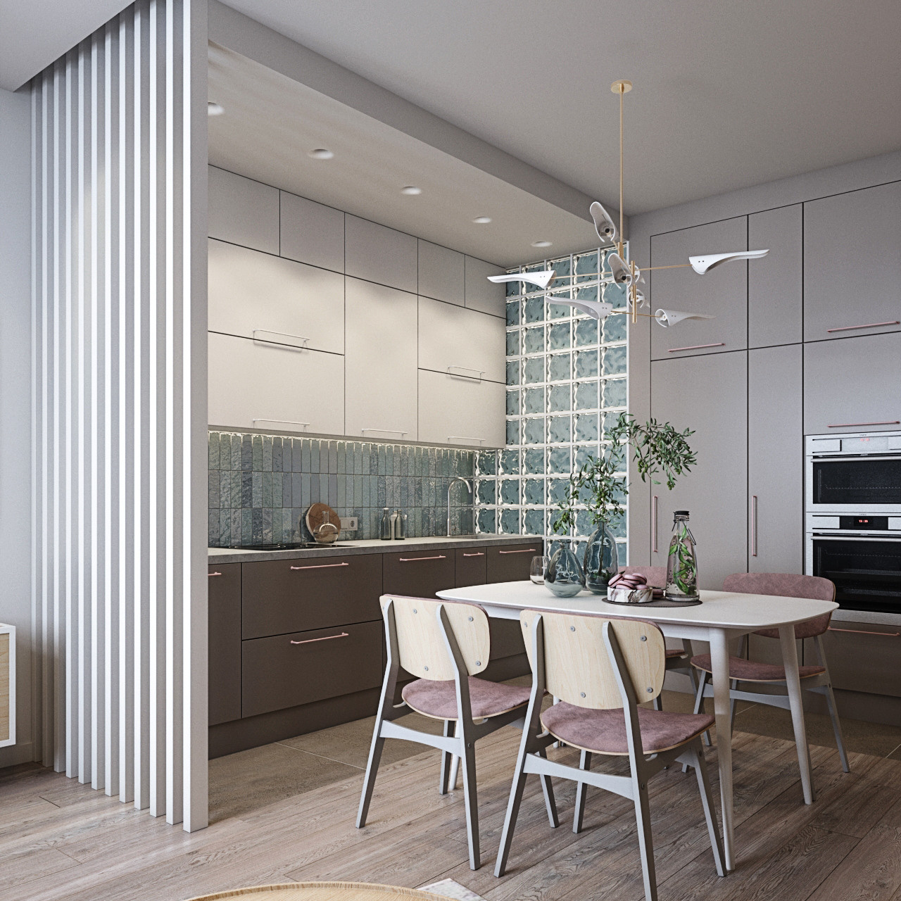 Люмен. Квартира 130 м². Мастерская интерьеров Светланы Куксовой. Дизайн и реализация