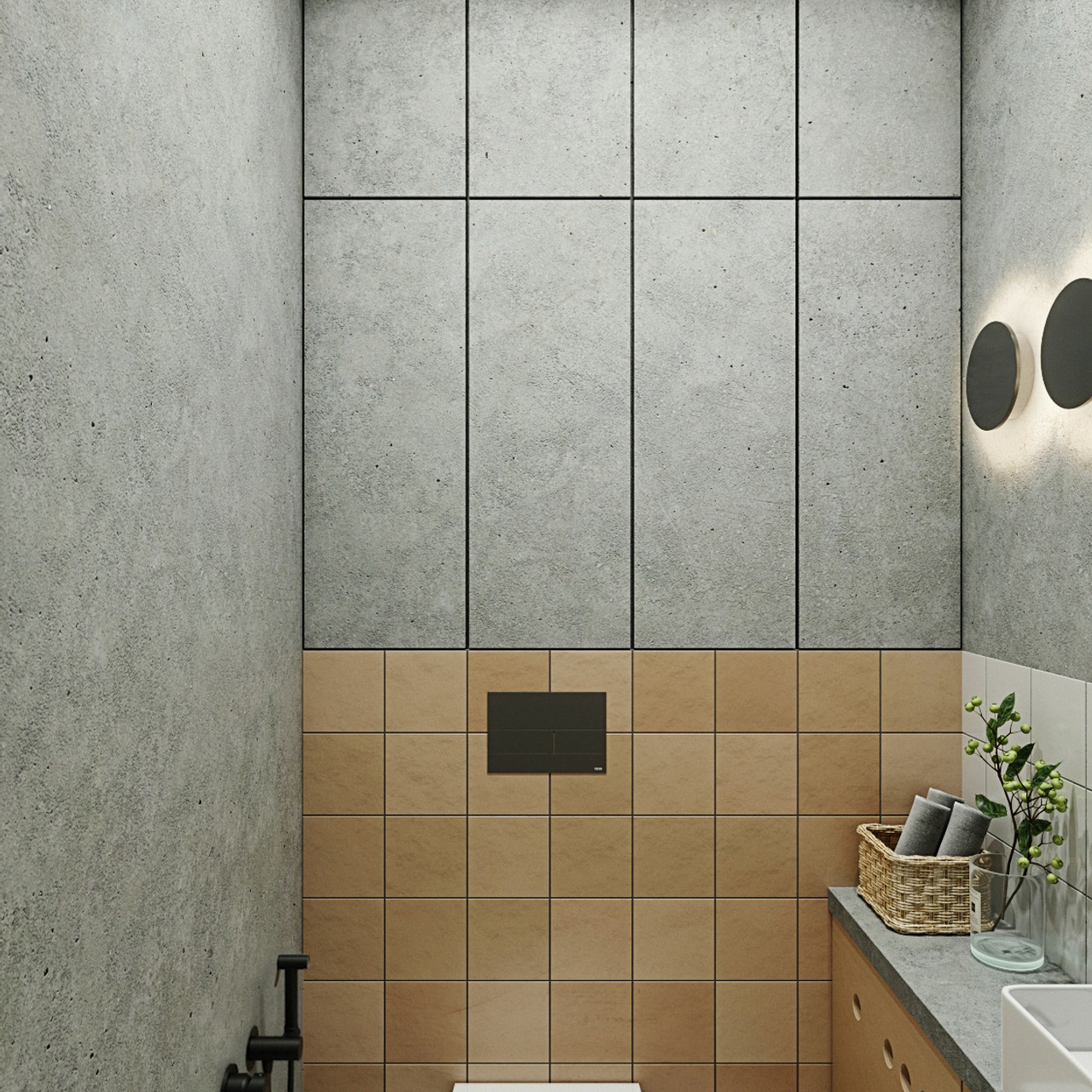 Клевер. Квартира 59 м². Мастерская интерьеров Светланы Куксовой. Дизайн и реализация