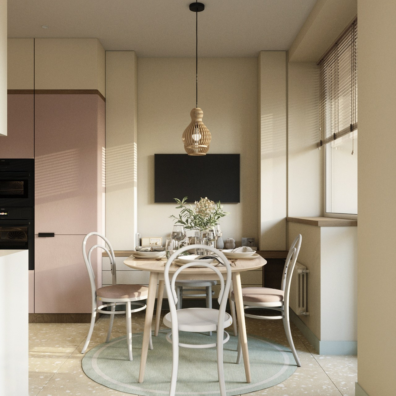 Гербарий. Квартира 96 м². Мастерская интерьеров Светланы Куксовой. Дизайн и реализация