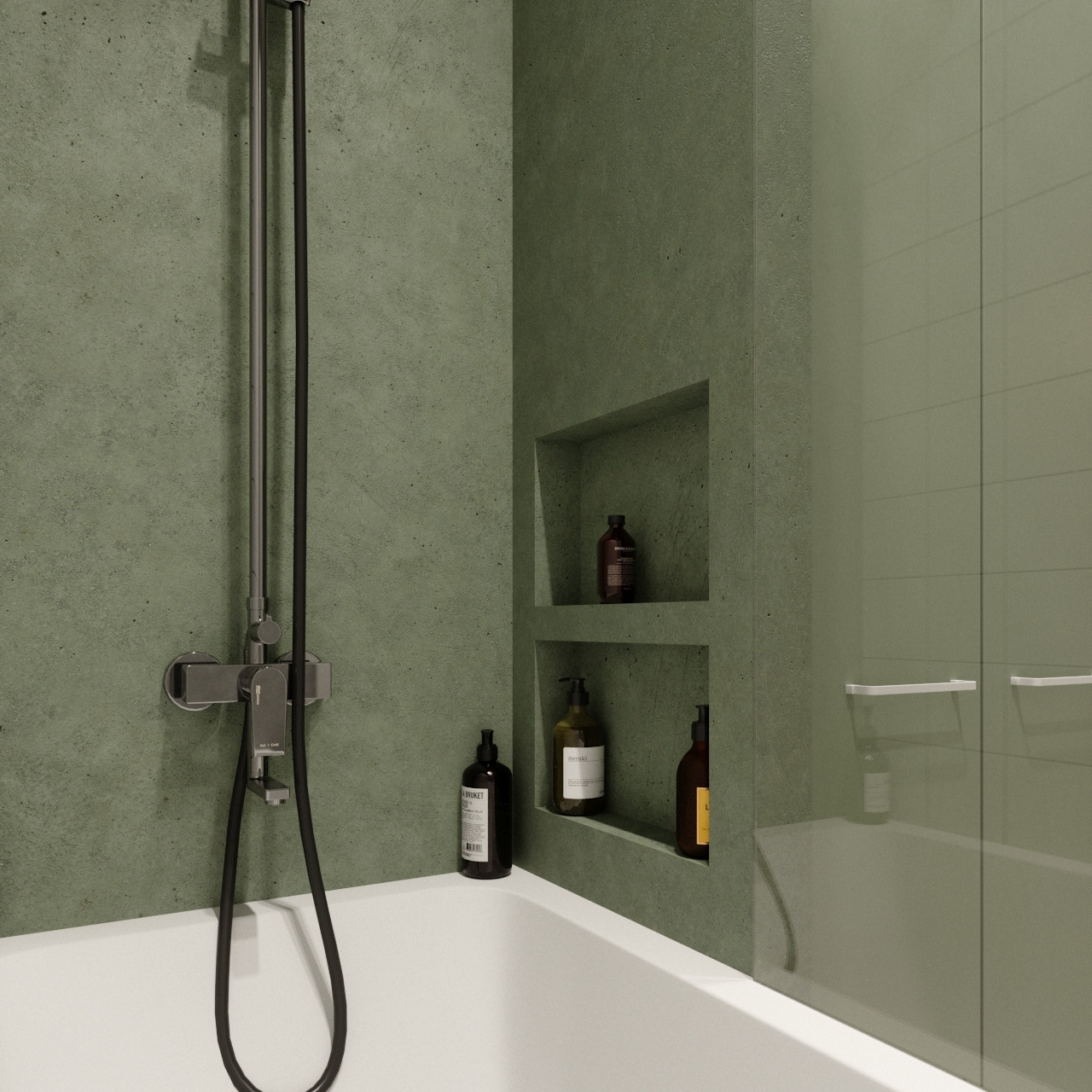 Клевер. Квартира 59 м². Мастерская интерьеров Светланы Куксовой. Дизайн и реализация