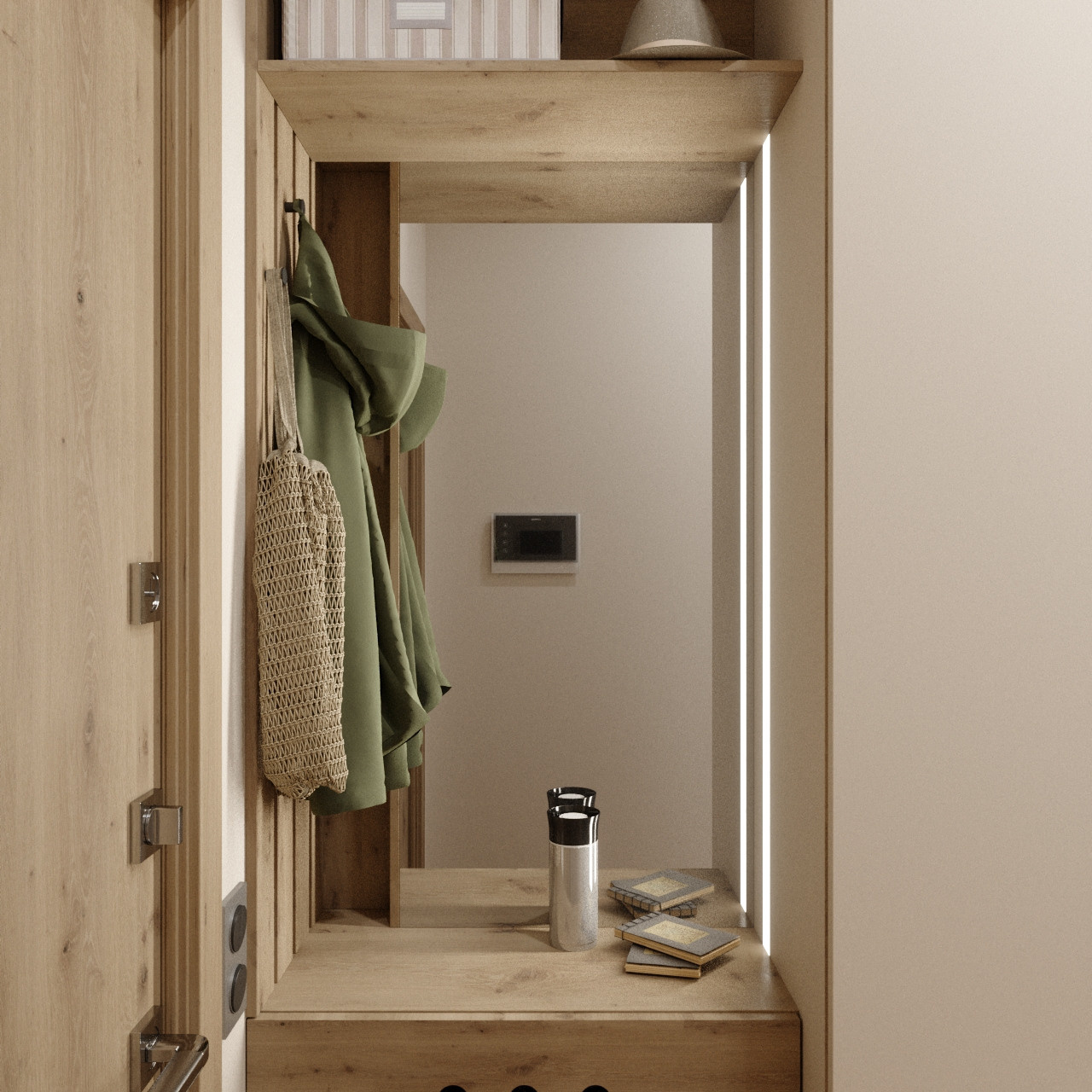 Клевер. Квартира 59 м². Мастерская интерьеров Светланы Куксовой. Дизайн и реализация