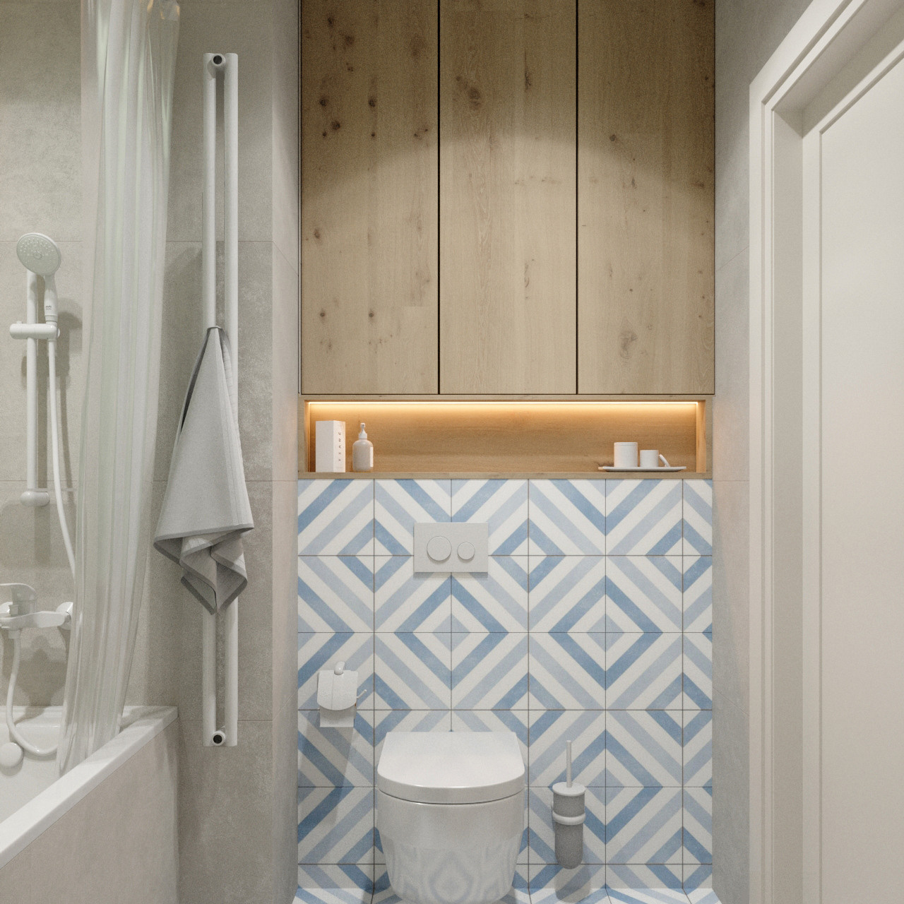 Румяный вечер. Квартира 56 м². Мастерская интерьеров Светланы Куксовой. Дизайн и реализация