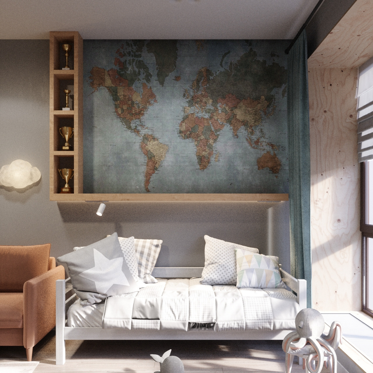 Люмен. Квартира 130 м². Мастерская интерьеров Светланы Куксовой. Дизайн и реализация