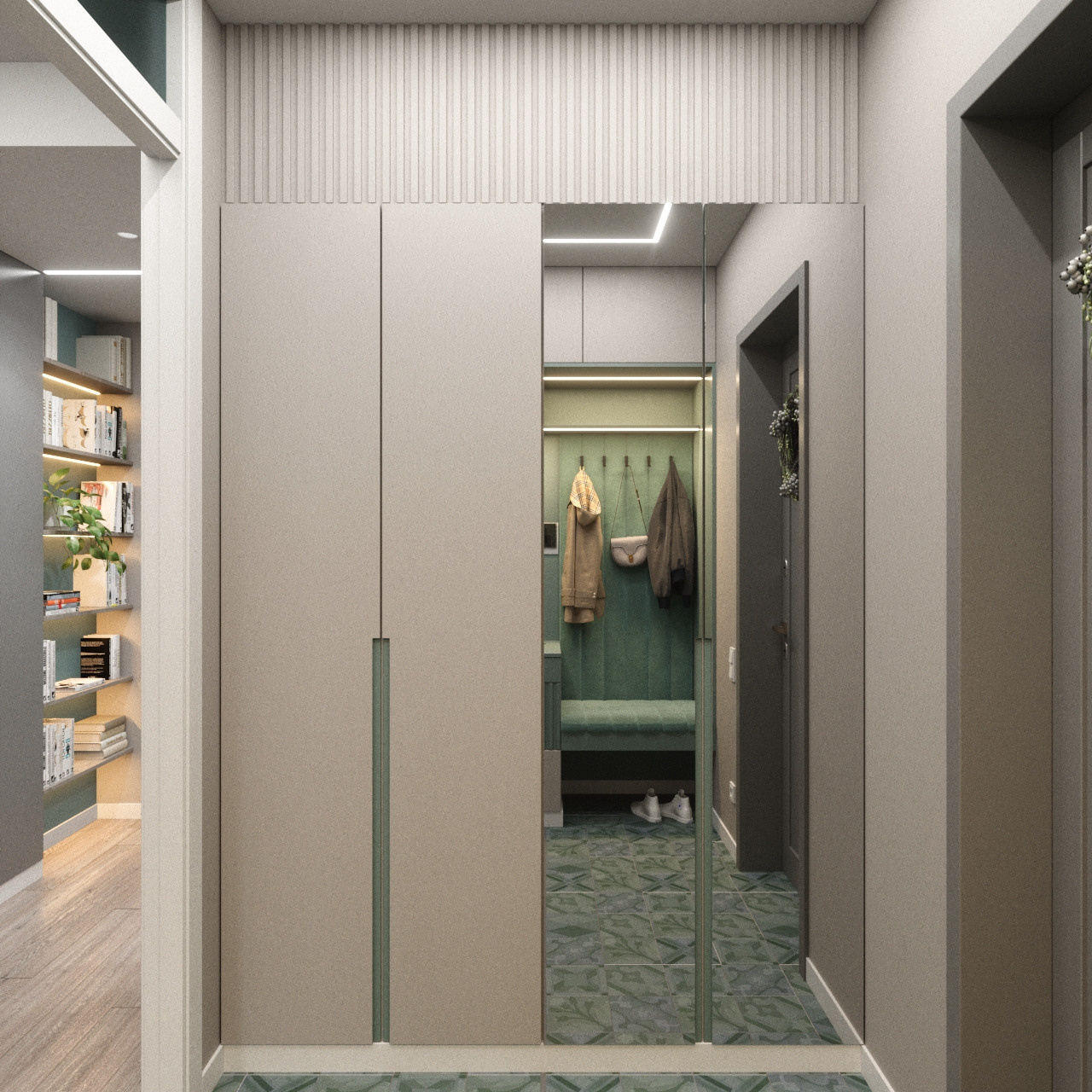 Люмен. Квартира 130 м². Мастерская интерьеров Светланы Куксовой. Дизайн и реализация