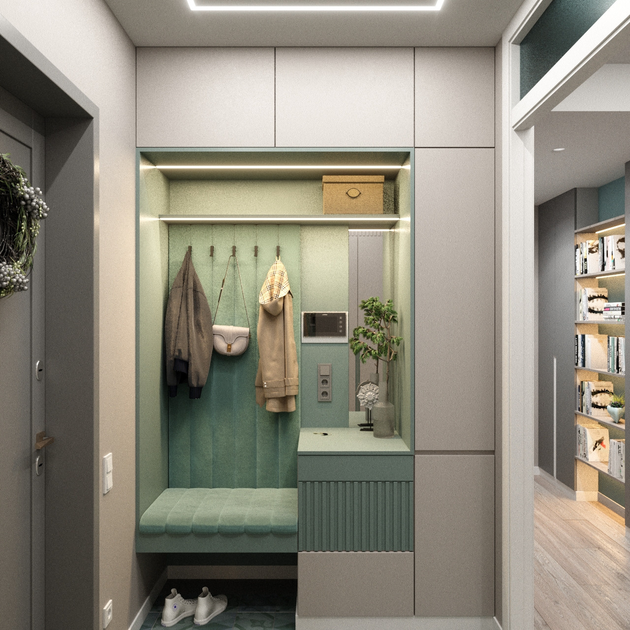 Люмен. Квартира 130 м². Мастерская интерьеров Светланы Куксовой. Дизайн и реализация